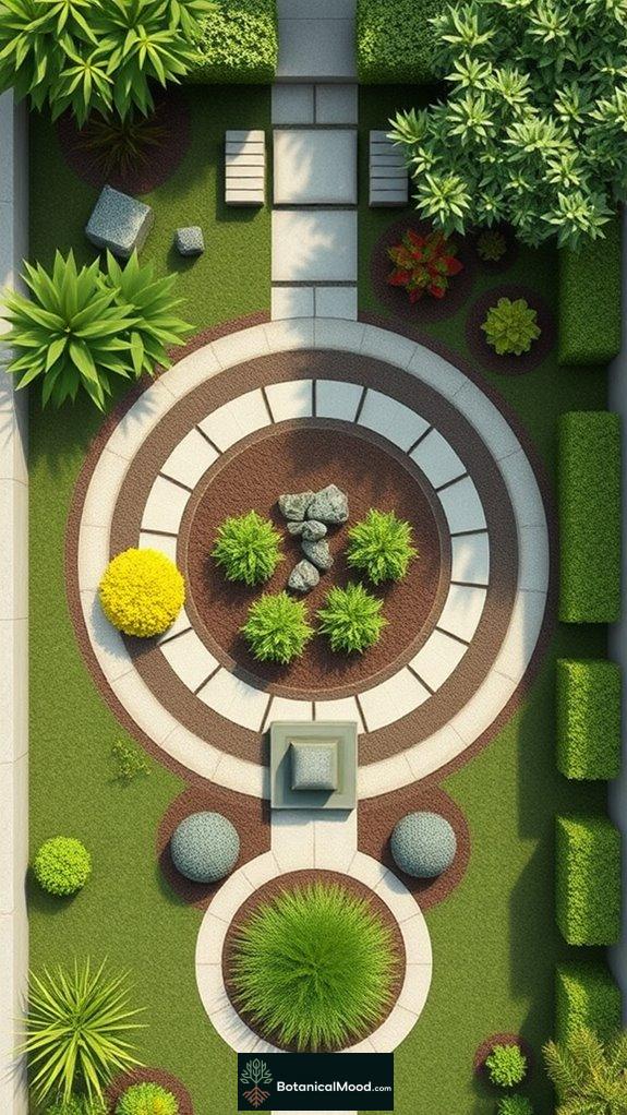 abstract visual design layout