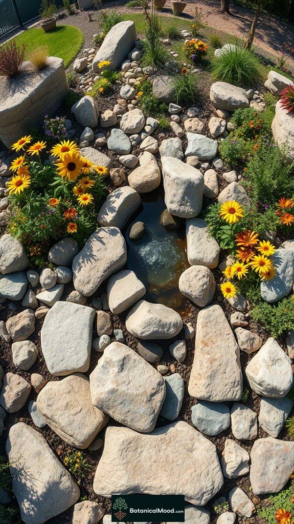 attracting bees and butterflies