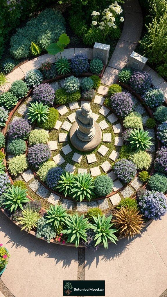 balanced central circular design