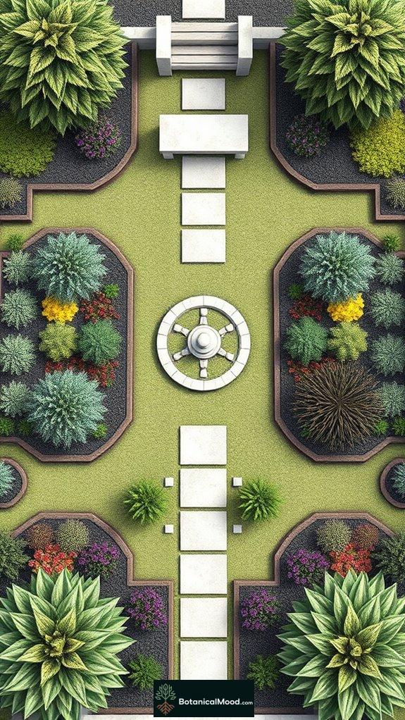 balanced garden design strategies