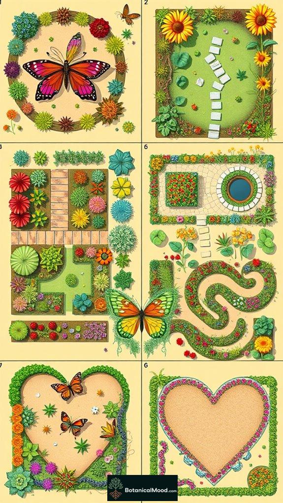 Top 13 Garden Layouts to Attract Beautiful Butterflies