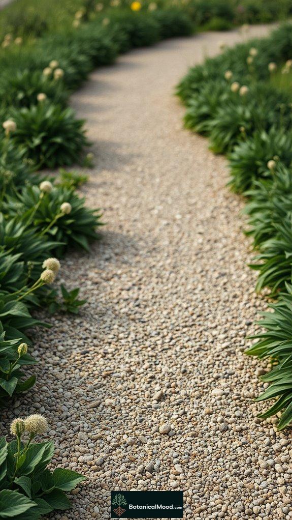 charming natural stone pathways