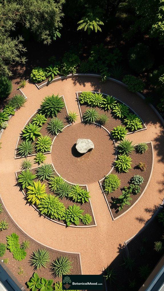 circular garden design ideas