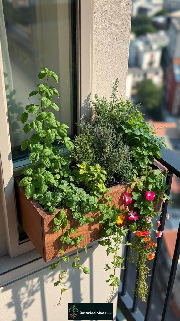 container gardening in windows