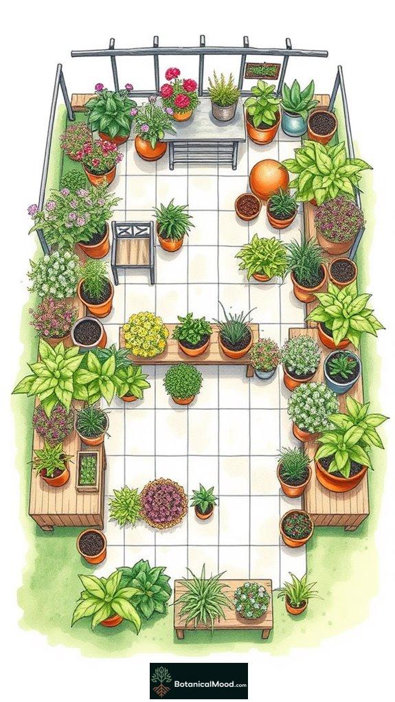 creative container garden designs
