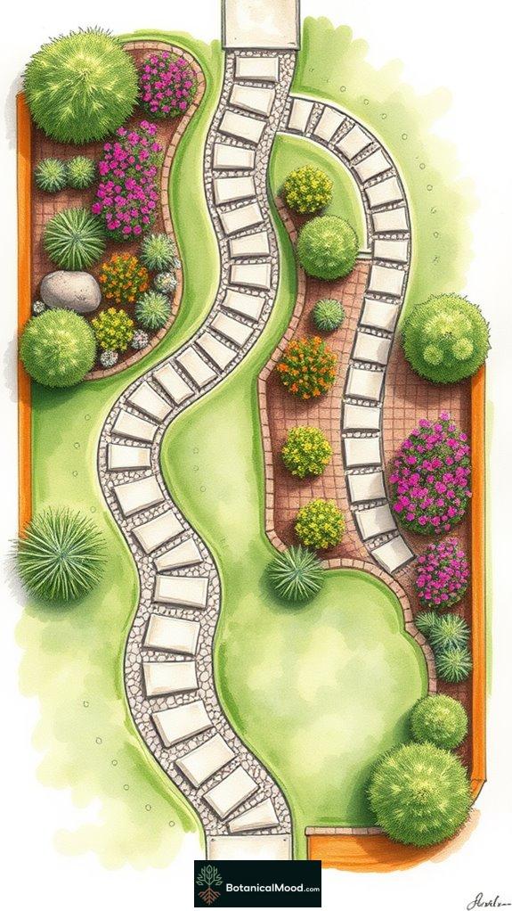 creative pathway and walkway designs