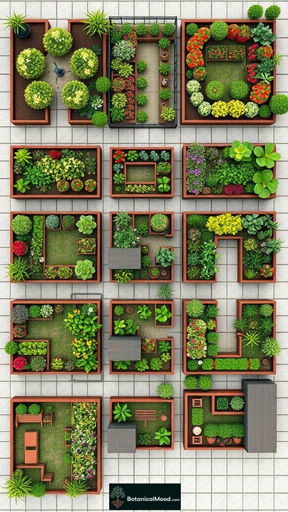 Top 14 Garden Layouts for Durable Raised Beds
