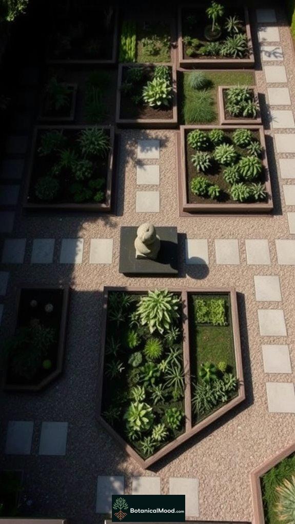 geometric design arrangement plan