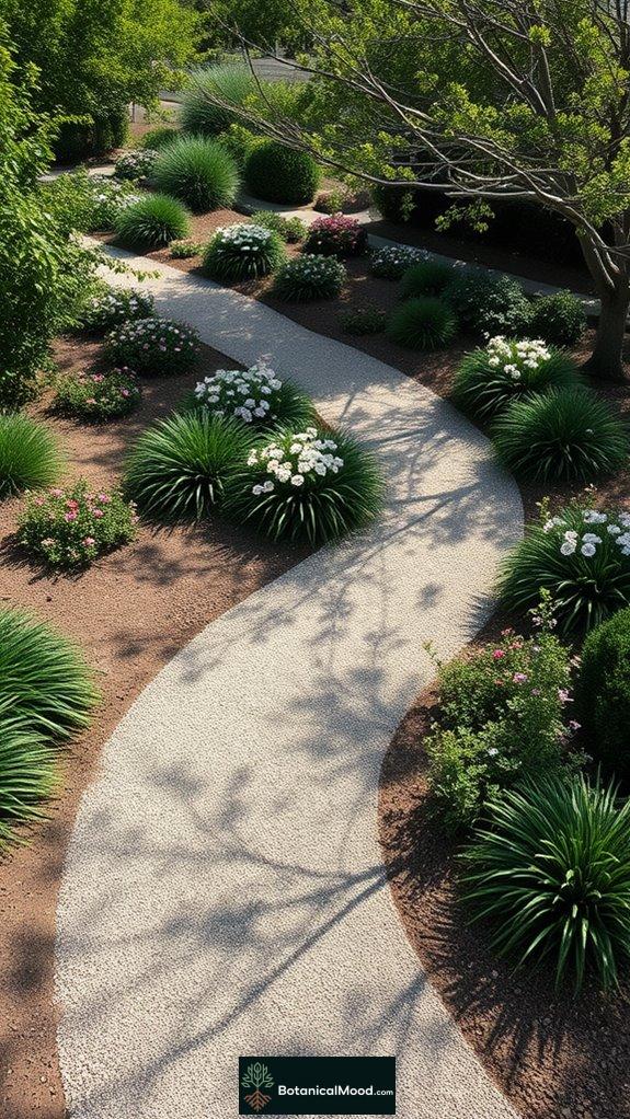graceful winding paths