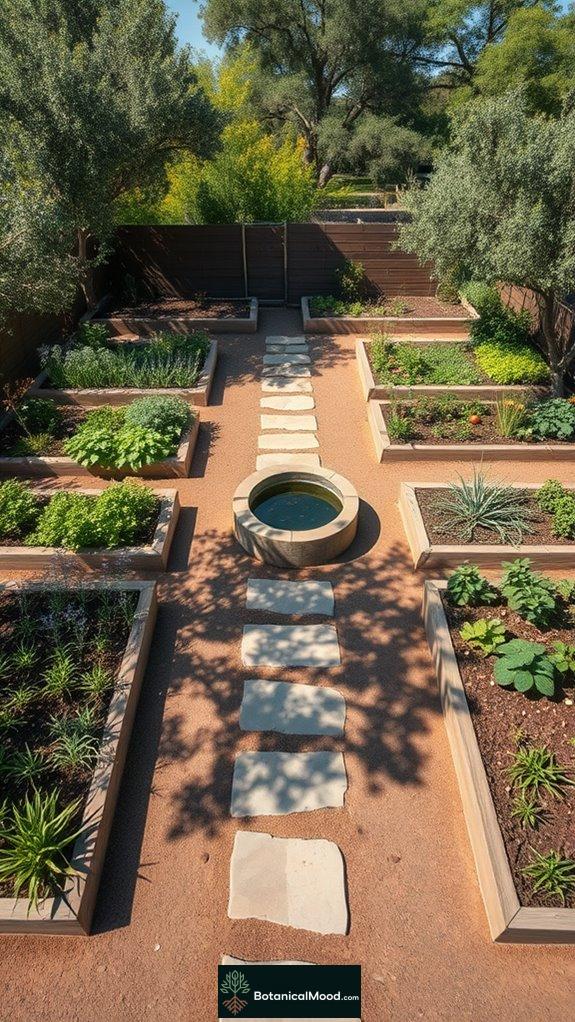 growing food and beauty