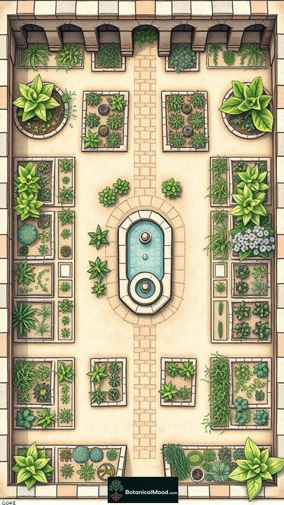 herb cultivation in monasteries