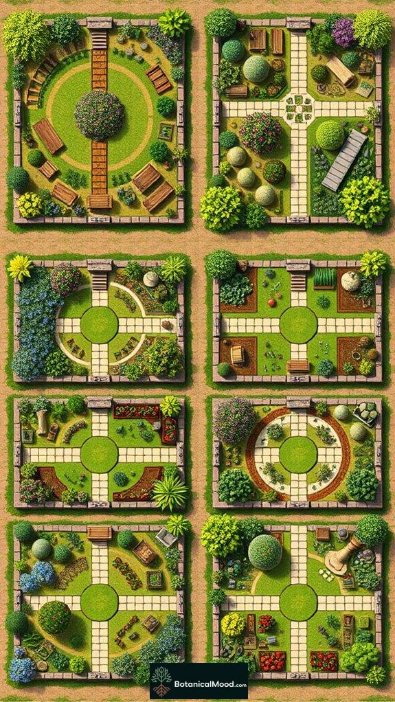 Top 11 Herbal Garden Layouts for Medieval History Lovers