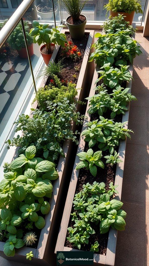 modern urban green space