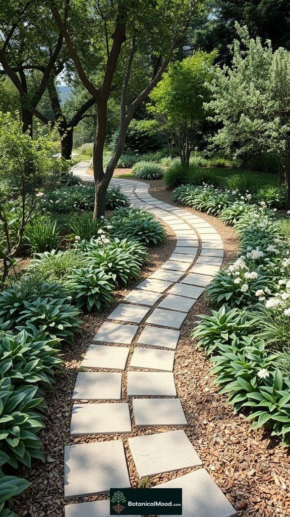 natural curves of pathways
