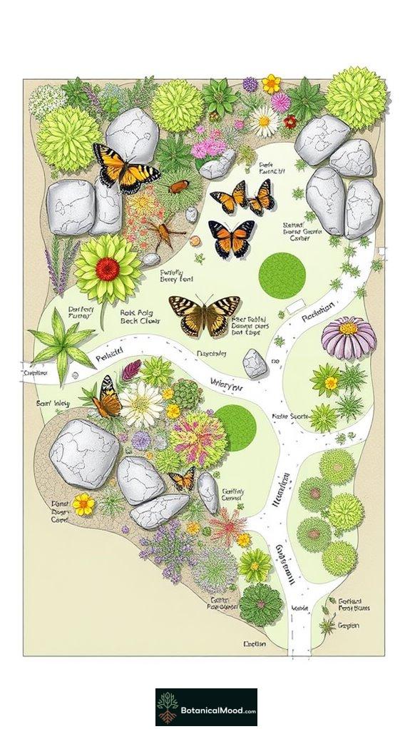 pollinator friendly garden design