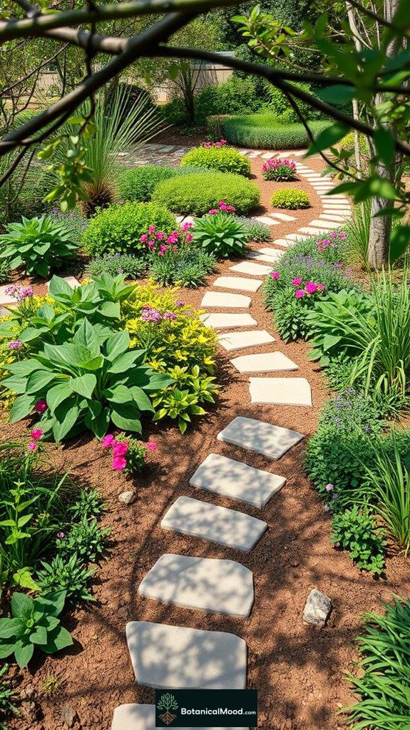 pollinator friendly rain garden