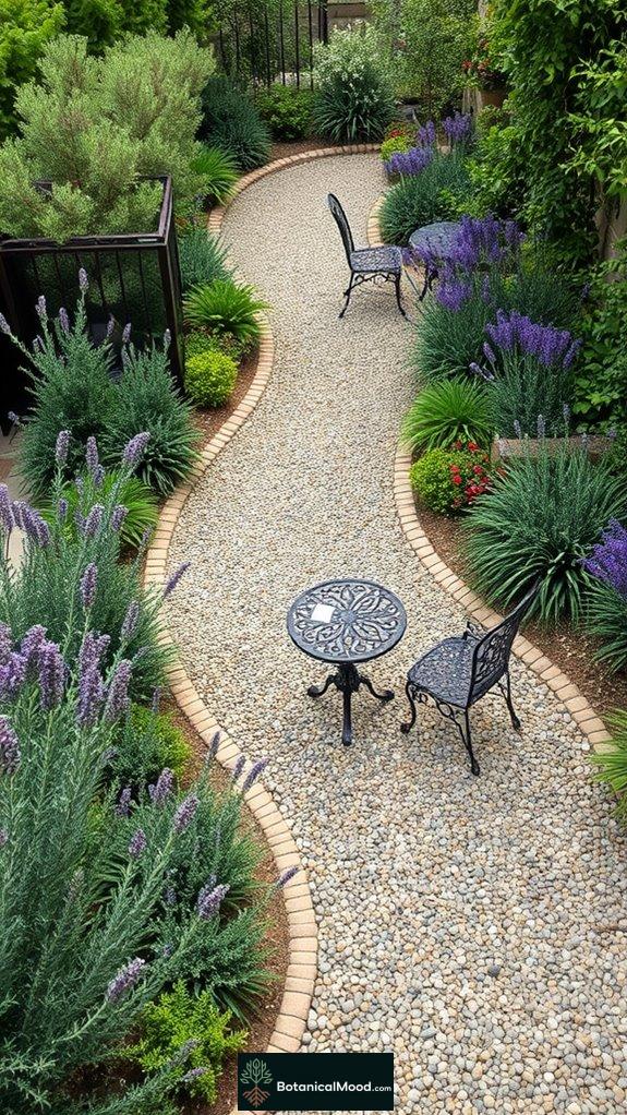 rustic iron decor pathways