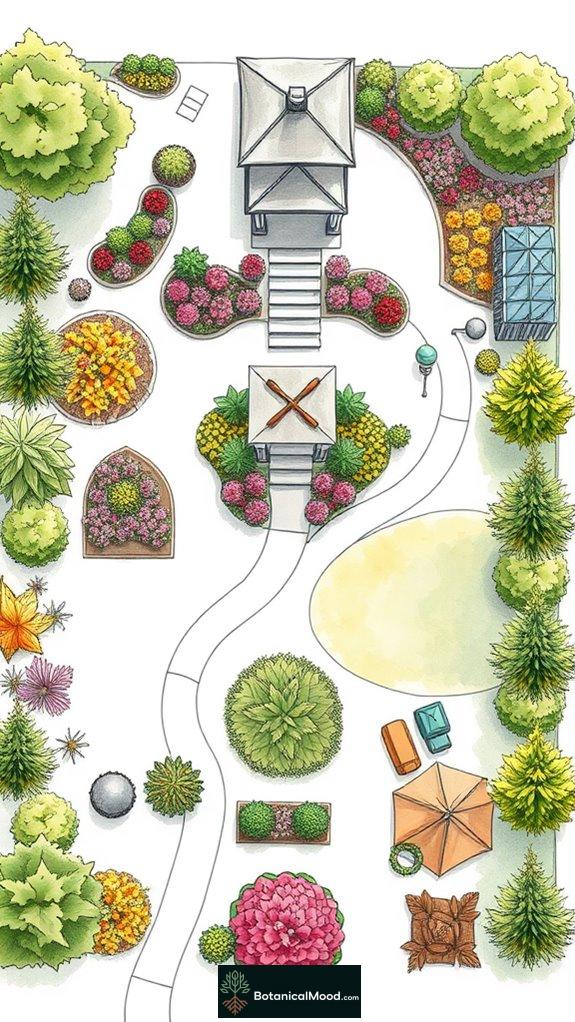 seasonal garden design plans