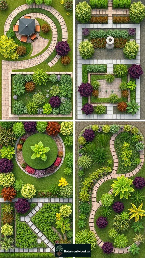 Top 12 Perennial Garden Layouts for Shady Borders