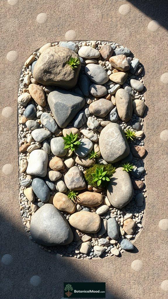 small scale stone landscape