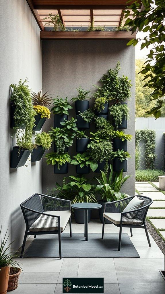 space saving vertical gardening