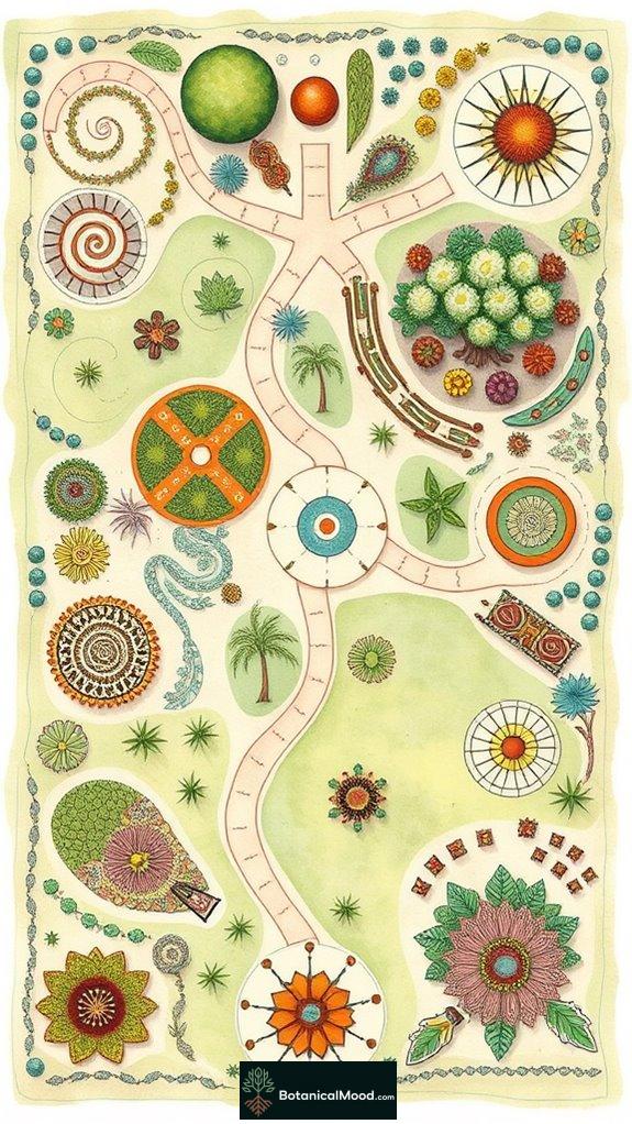 symbolic elements in gardens