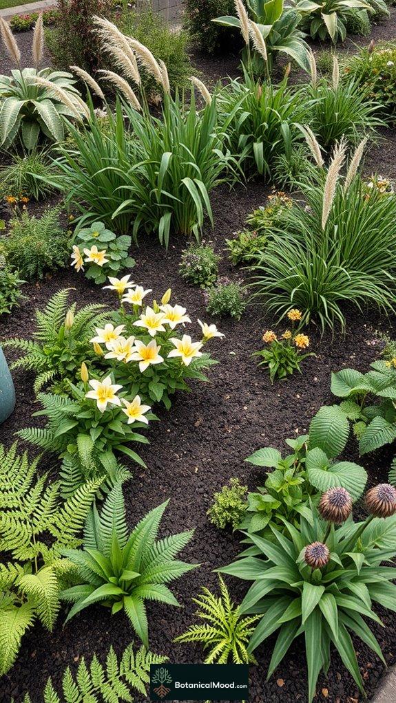 textural contrast with borders