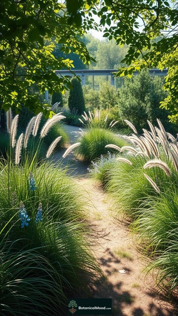 tranquil refuge beneath trees