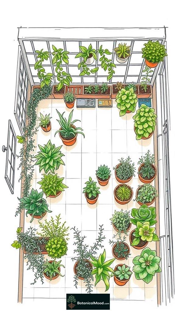 vertical plant arrangement efficiency