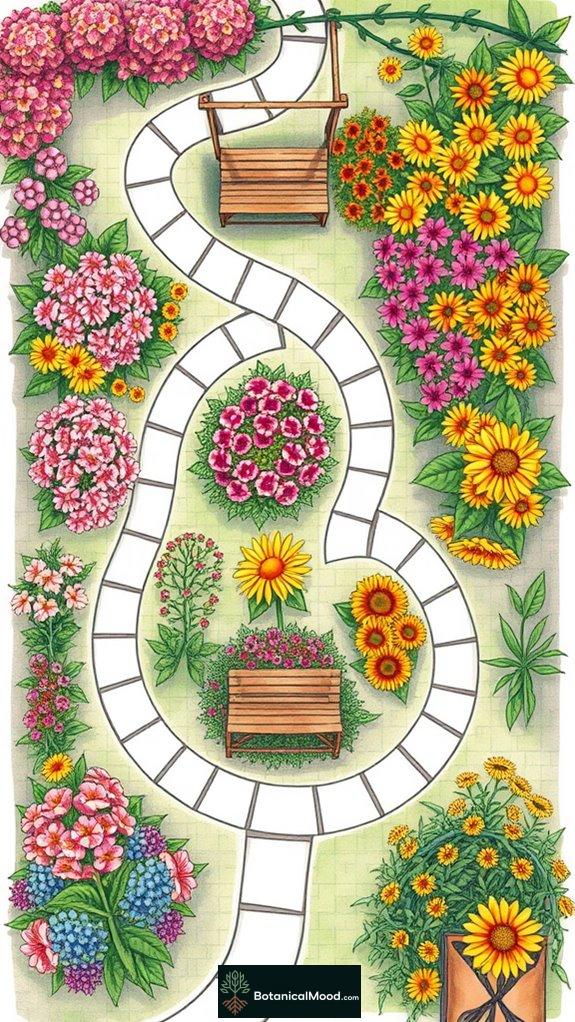 vibrant floral display concepts