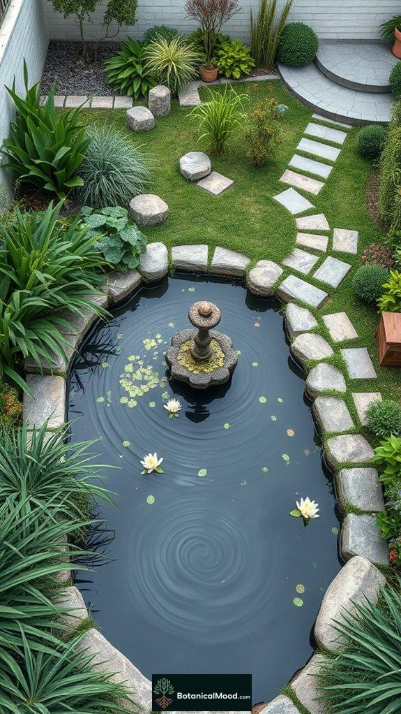 water feature integration design