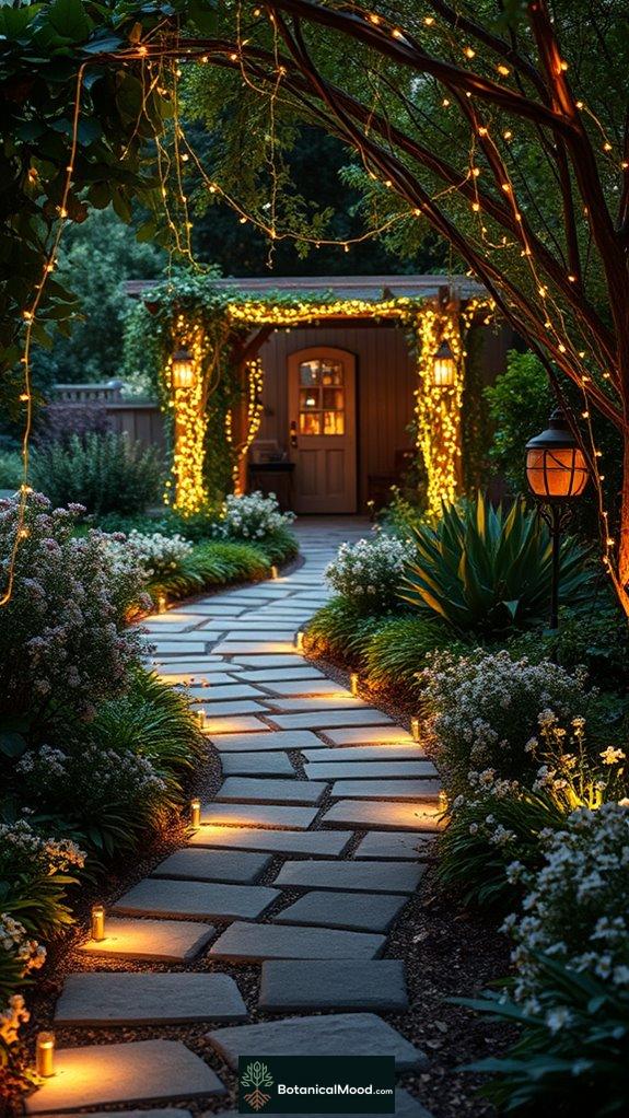 whimsical fairy light decor