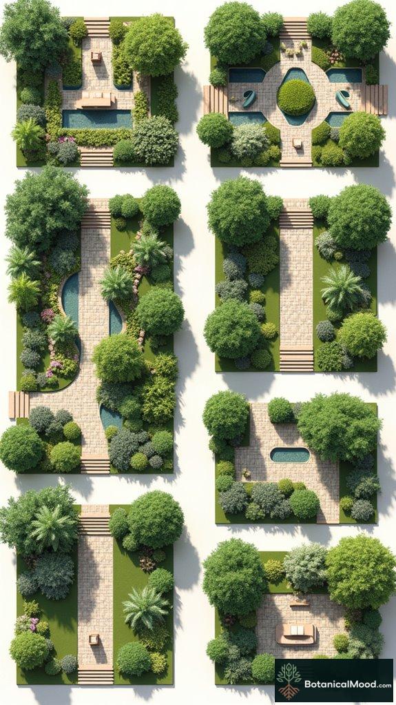 bold architectural garden design