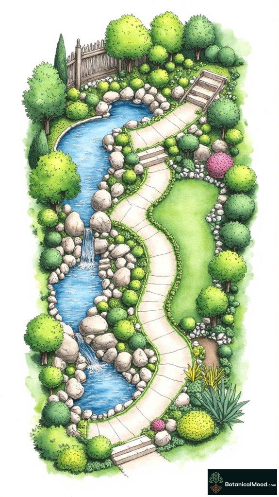 cohesive design for water features