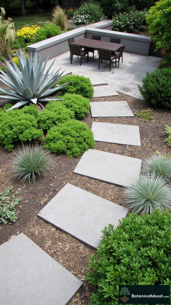 contemporary garden plant selections