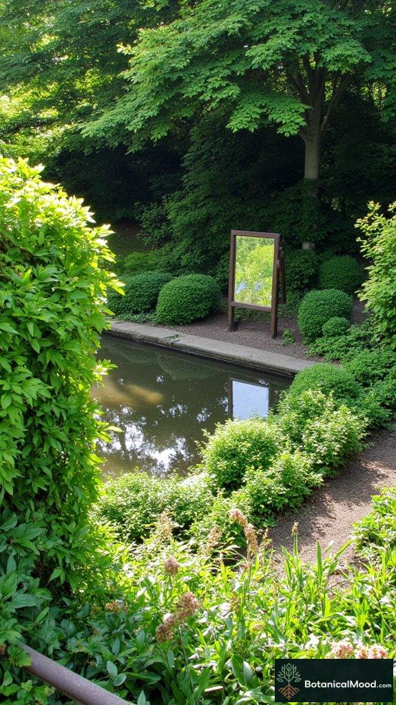 creative garden reflection techniques