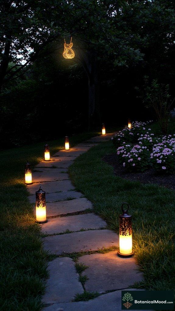 eco friendly garden solar lanterns