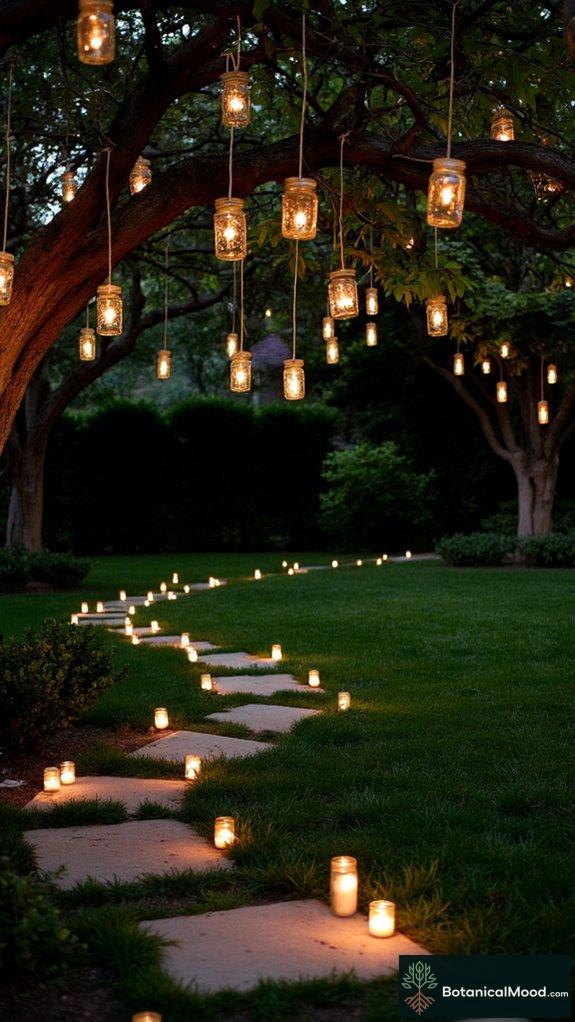enchanting garden lighting experience