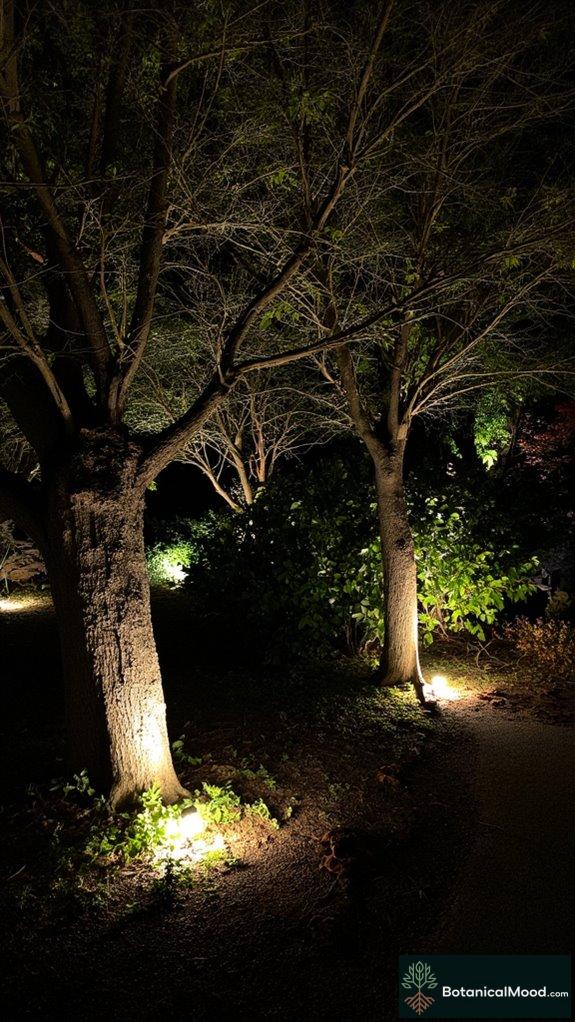 enchanting garden uplighting techniques
