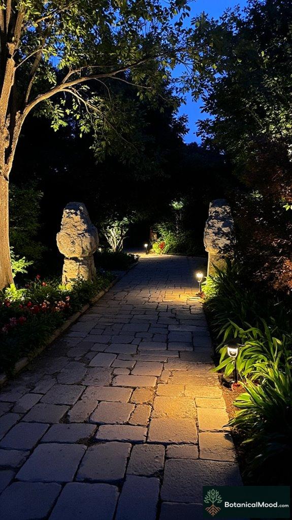 energy efficient garden illumination