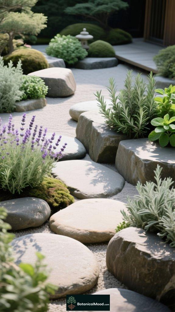 fragrant herbs enhance serenity