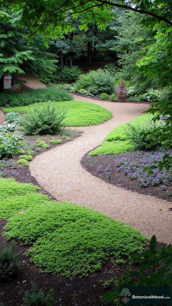 groundcovers enhancing garden aesthetics