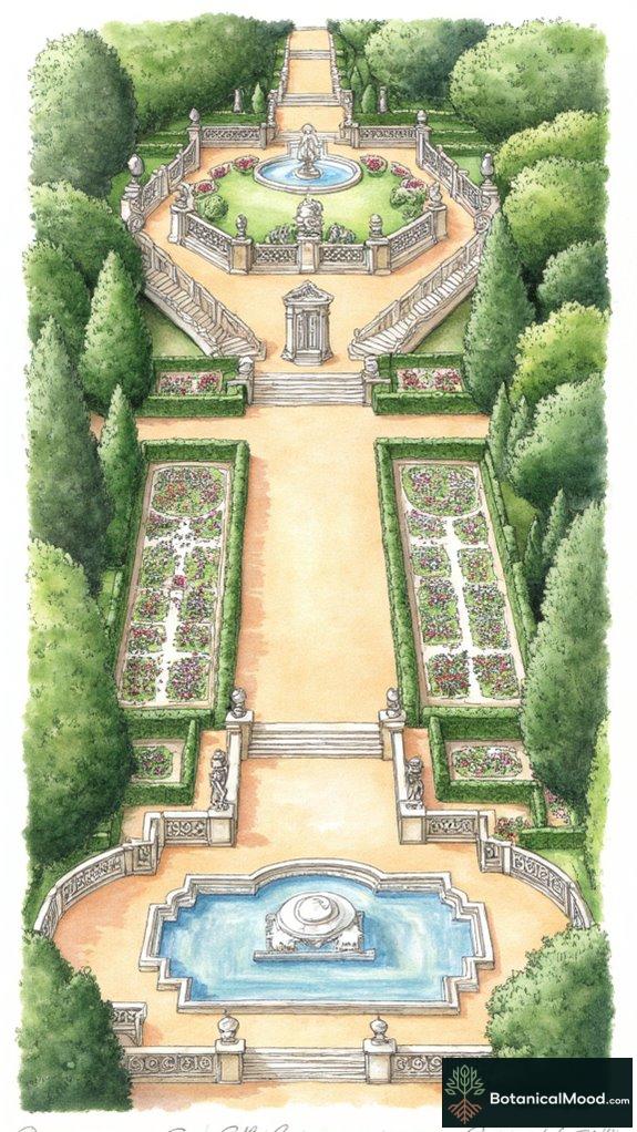 historical garden design elegance