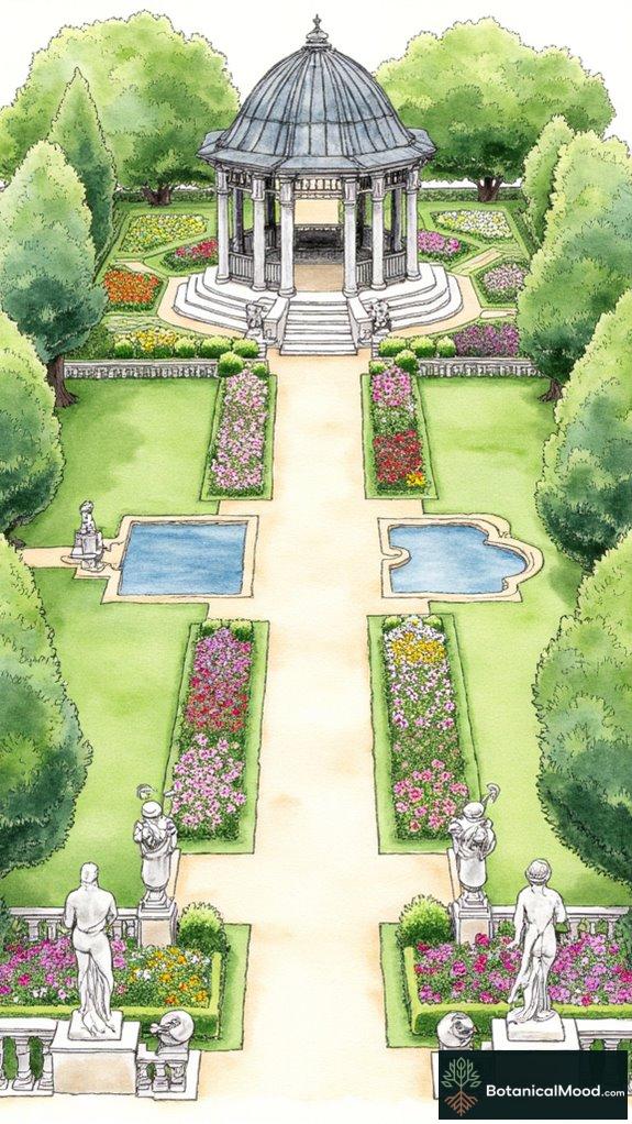 historical garden design principles