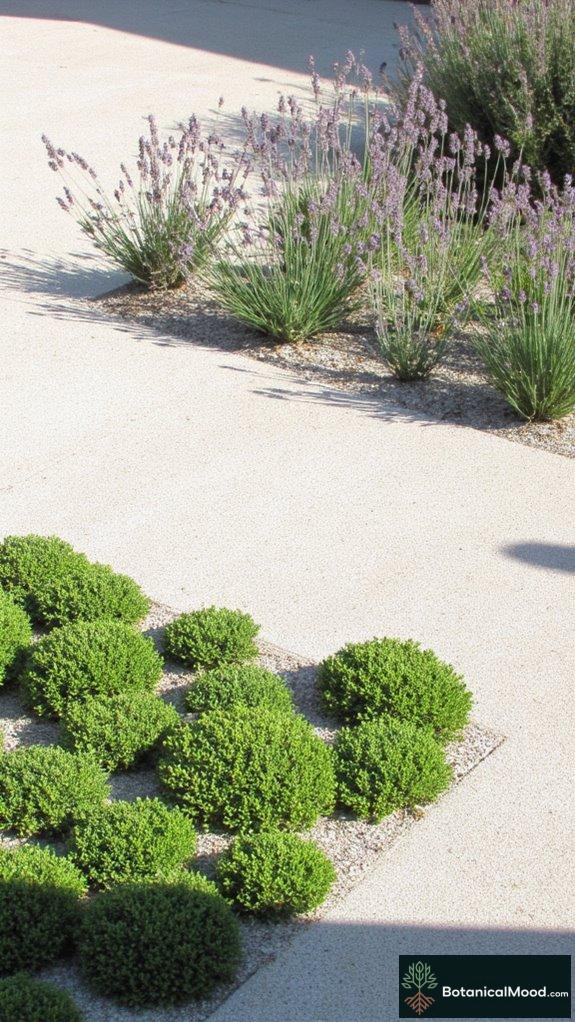 minimalist tranquil garden design