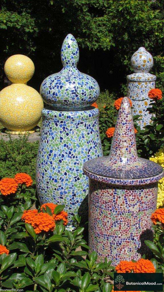 mosaic garden design pioneers