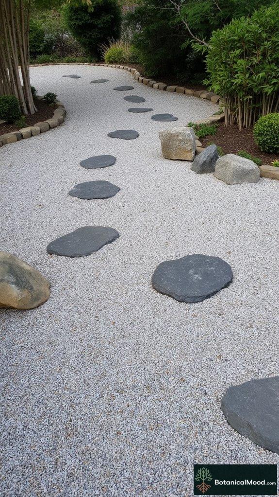 natural pathways enhance tranquility