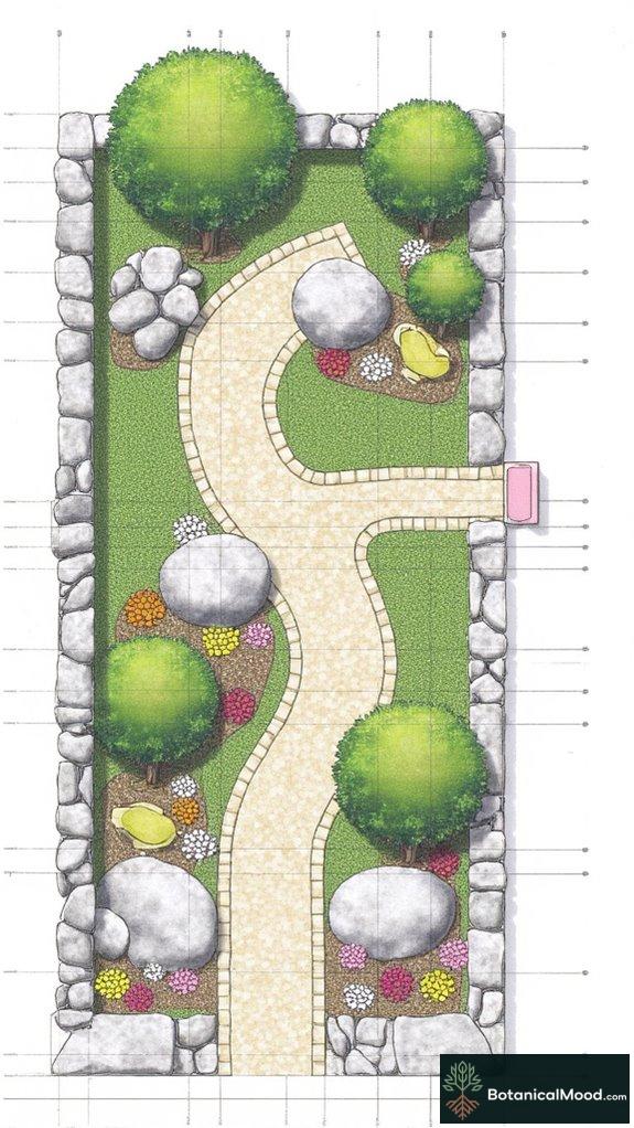 natural stone garden design