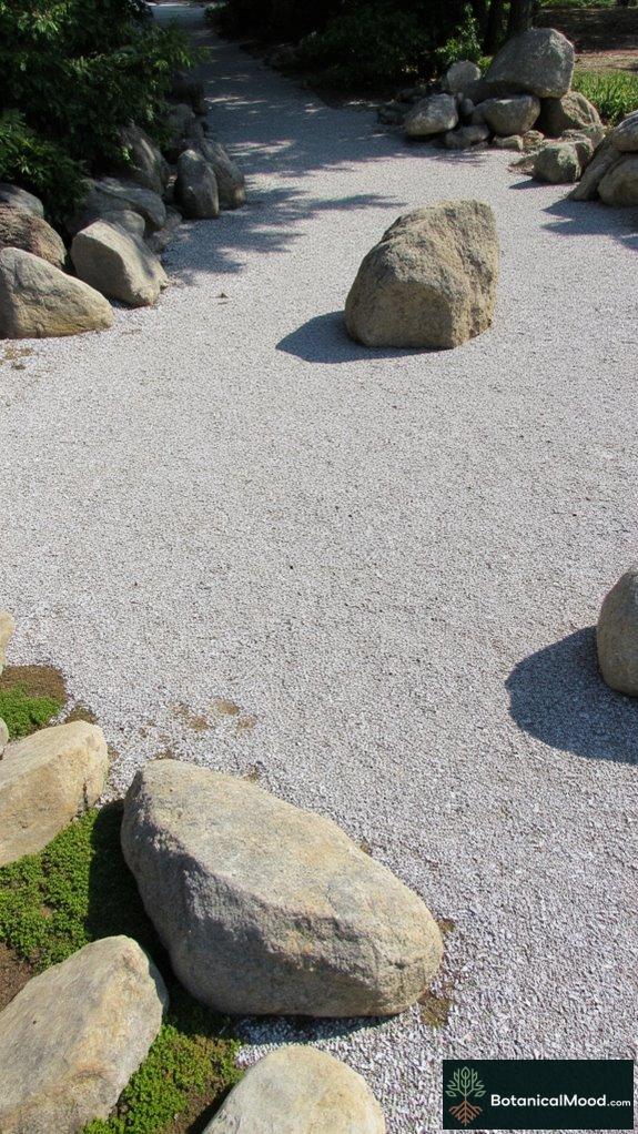 natural stones symbolize tranquility