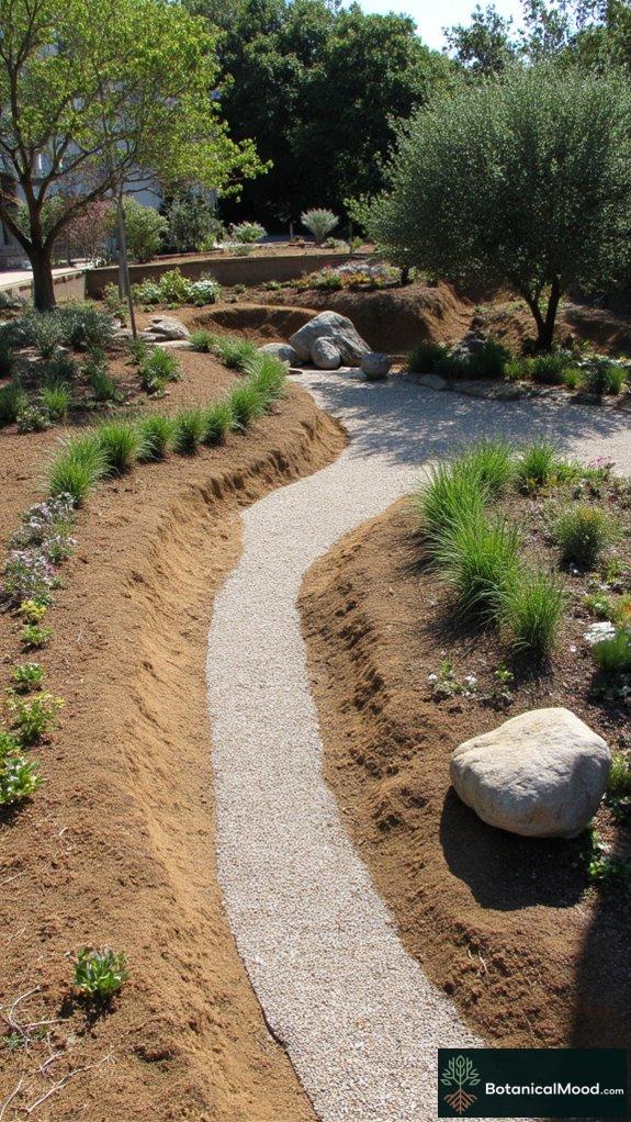 natural terrain inspired garden design